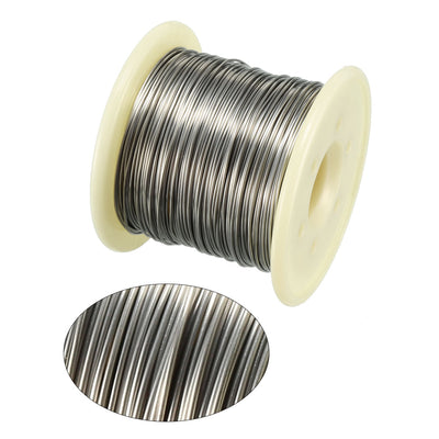 Harfington 0.6mm 22AWG Heating Resistor Wire Nichrome Resistance Wires for Heating Elements 65.6ft