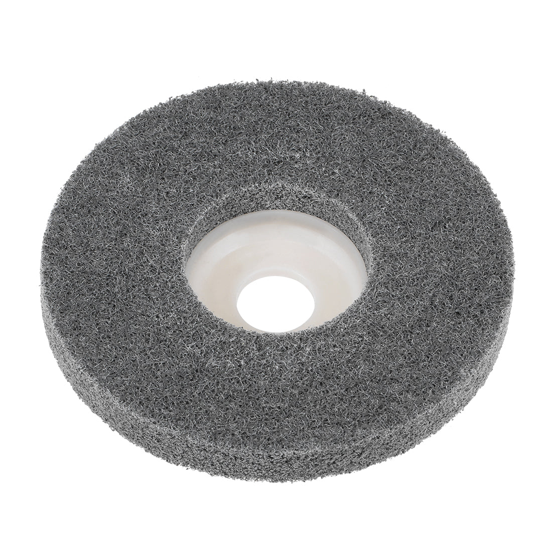Harfington 4 Inch Nylon Fiber Polishing Wheel Sanding Buffing 5/8 inch Hole Abrasive Wheels for Angle Grinders 10 Pcs