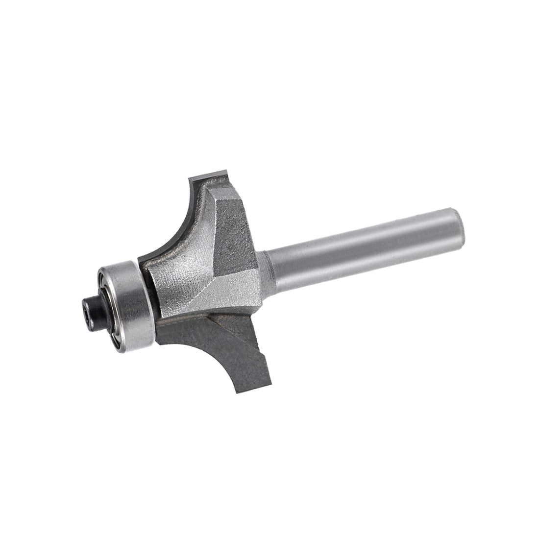 Harfington Router Bit 1/4 Inch Shank 3/4 Inch Cutting Dia Round Over Corner 2 Flutes Tungsten Steel for Woodworking Milling Cutter Tool 2pcs