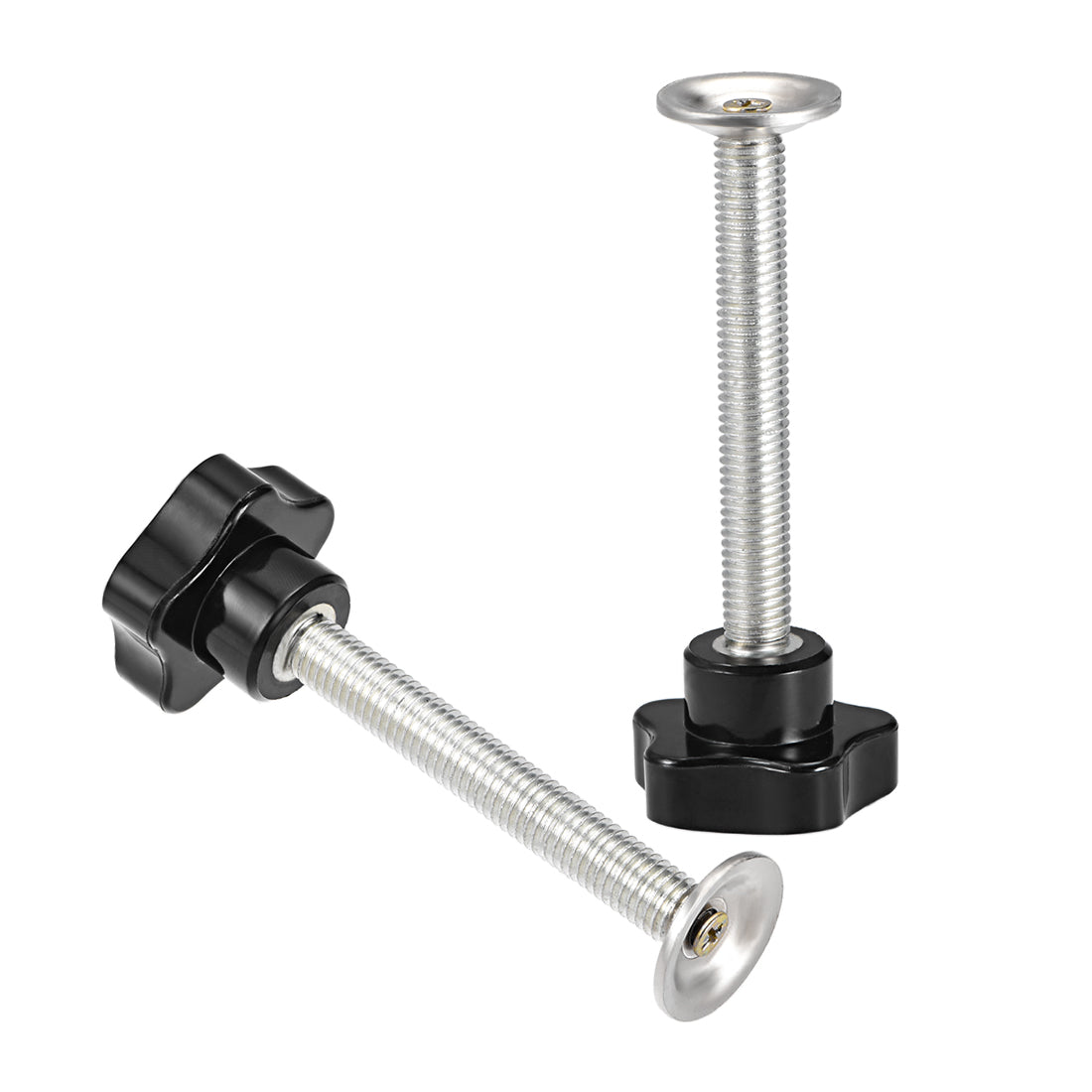 Harfington Five Pointed Star CNC Industrial Quick Removal Screw Knob Handle Grip 1 Pcs