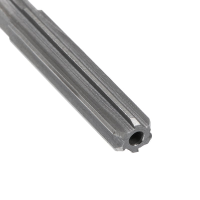 Harfington 5mm Chucking Reamer HSS D4 6 Straight Flutes Machine Milling Cutter Tool 5Pcs