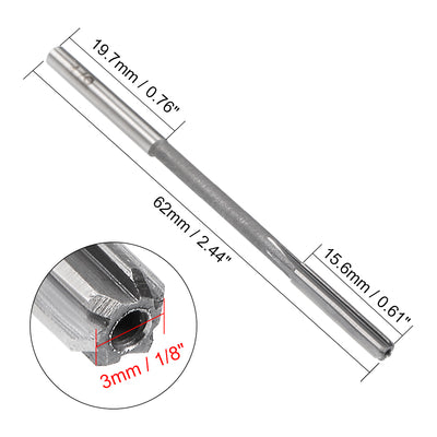 Harfington Straight Shank HSS H7 Chucking Reamer Machine Milling Cutter