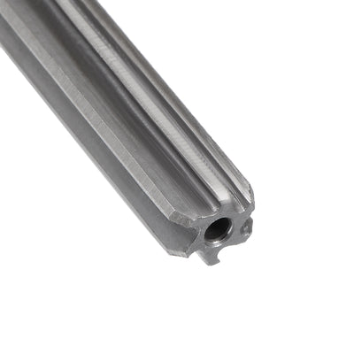 Harfington 1/4" Chucking Reamer HSS H7 6 Straight Flutes Machine Milling Cutter Tool