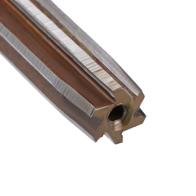 Harfington 3/8" Hand Reamer HSS H7 6 Straight Flutes Milling Cutter Tool