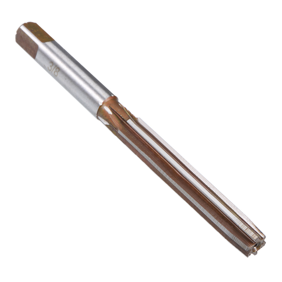 Harfington 3/8" Hand Reamer HSS H7 6 Straight Flutes Milling Cutter Tool