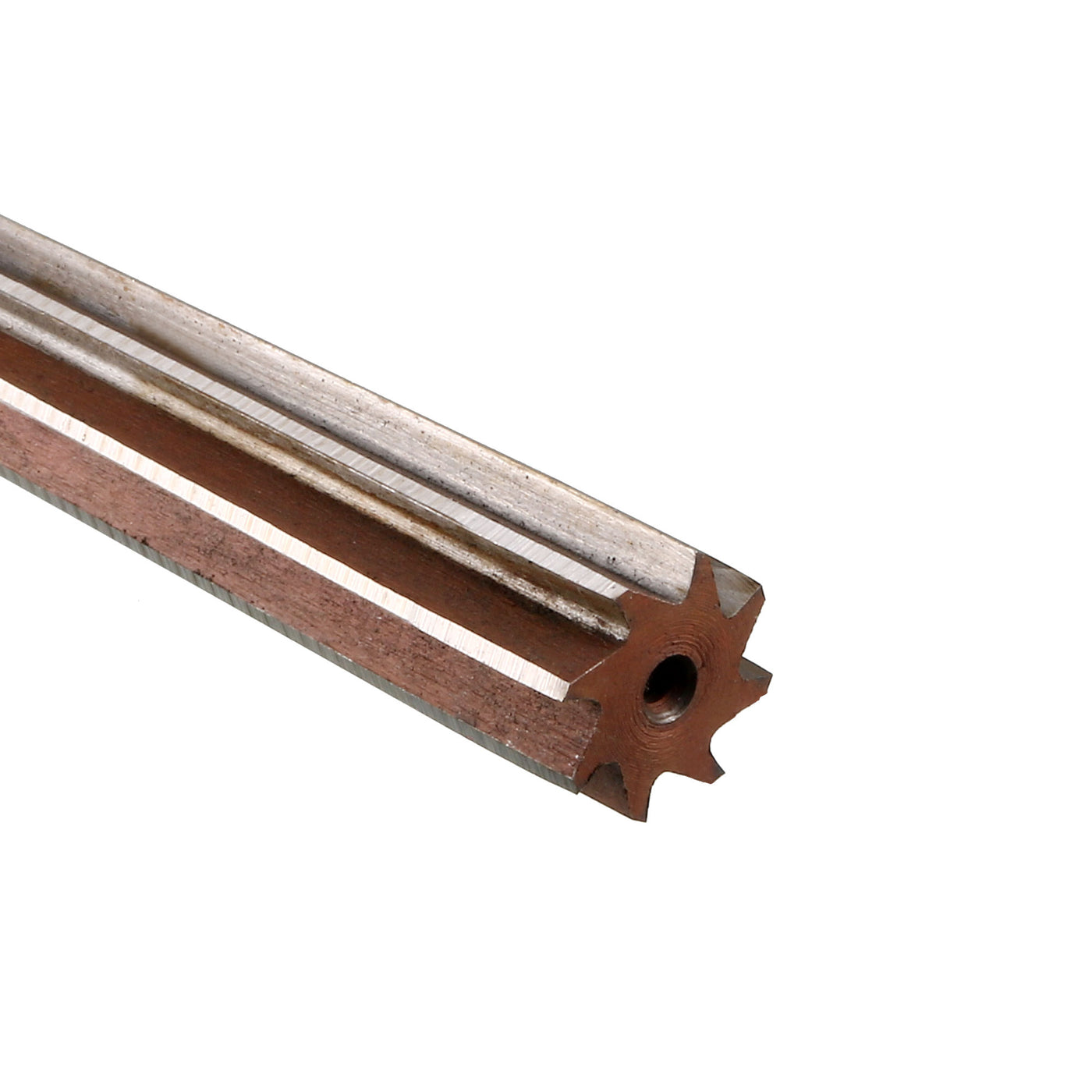 Harfington 5/8" Hand Reamer HSS H7 8 Straight Flutes Milling Cutter Tool