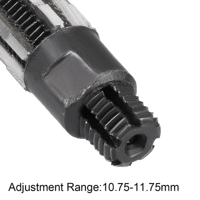 Harfington HSS Square End Adjustable Hand Reamer Metal Hole Cutting Tool Adjustment Range