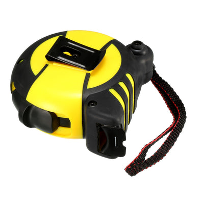 Harfington Plastic Round Shell Retractable Measuring Tape