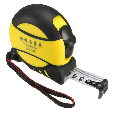 Harfington Plastic Round Shell Retractable Measuring Tape