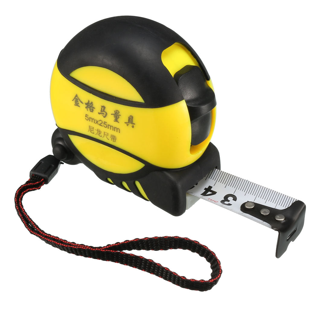 Harfington Plastic Round Shell Retractable Measuring Tape