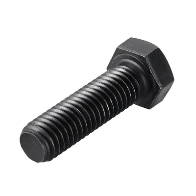 Harfington 1/2''-13*1-3/4'' Hex Head Screw Bolts Fastener Grade 5 UNC Carbon Steel Black 5pcs