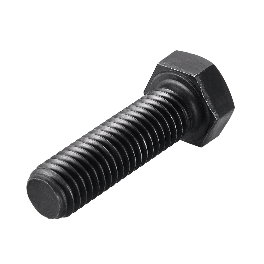 Harfington 1/2''-13*1-3/4'' Hex Head Screw Bolts Fastener Grade 5 UNC Carbon Steel Black 5pcs