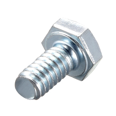 Harfington Hex Head Screw Bolts Carbon Steel 1/4"-20x1/2" Fastener Grade 5 UNC 20pcs