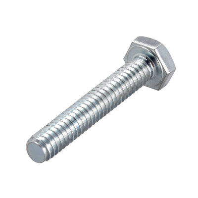 Harfington Hex Head Screw Bolts Carbon Steel 1/4"-20x1-1/2" Fastener Grade 5 UNC 20pcs