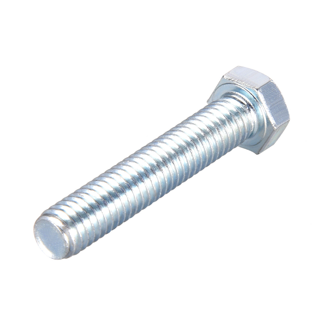 Harfington Hex Head Screw Bolts Carbon Steel 3/8"-16x2" Fastener Grade 5 UNC 5pcs