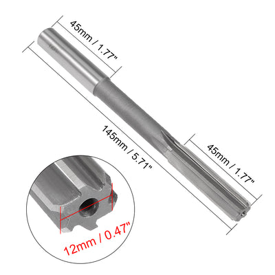 Harfington Straight Shank HSS H7 Chucking Reamer Machine Milling Tool