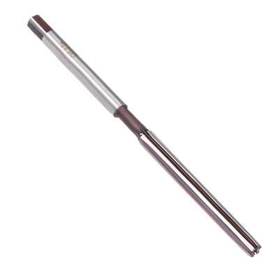 Harfington 4mm Hand Reamer Alloy Tool Steel H8 6 Straight Flutes Milling Cutter Tool