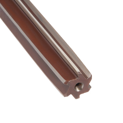 Harfington Straight Shank H8 Chucking Reamer 6 Flutes Hand Milling Cutter Tool