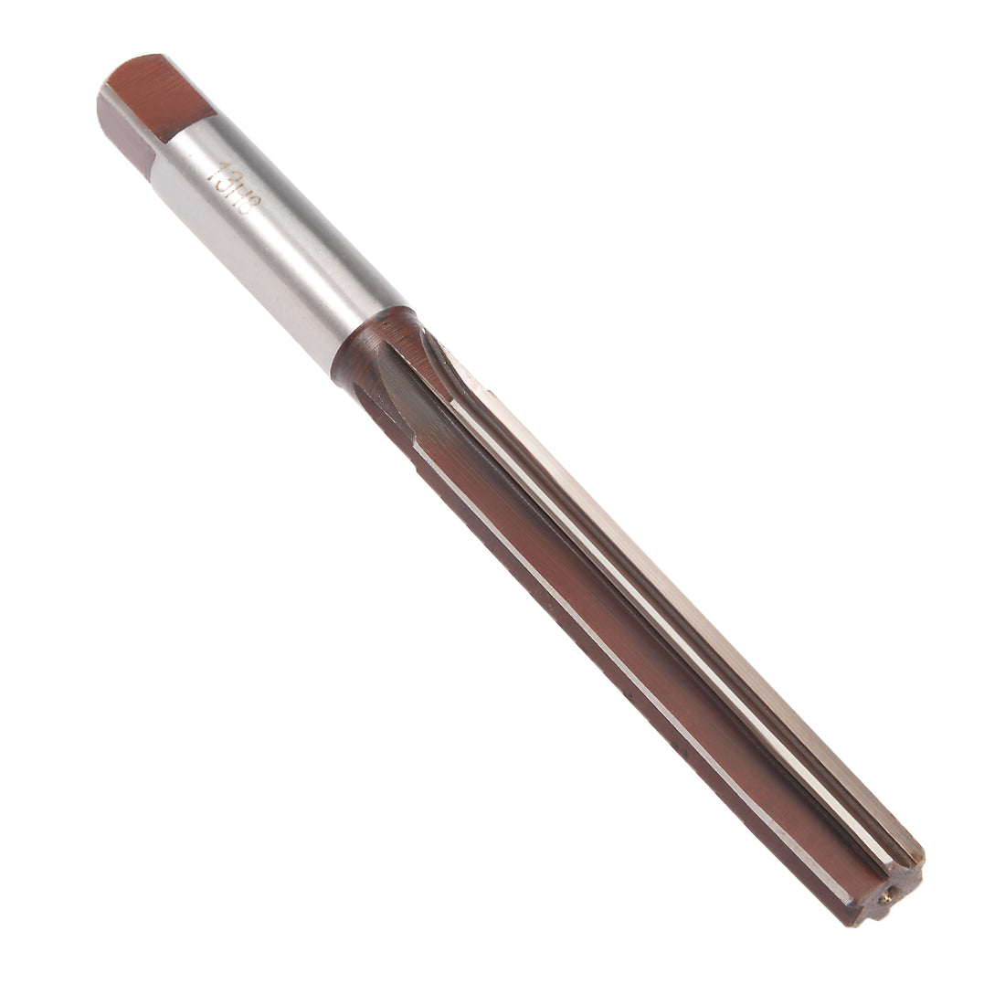 Harfington Straight Shank H8 Chucking Reamer 6 Flutes Hand Milling Cutter Tool