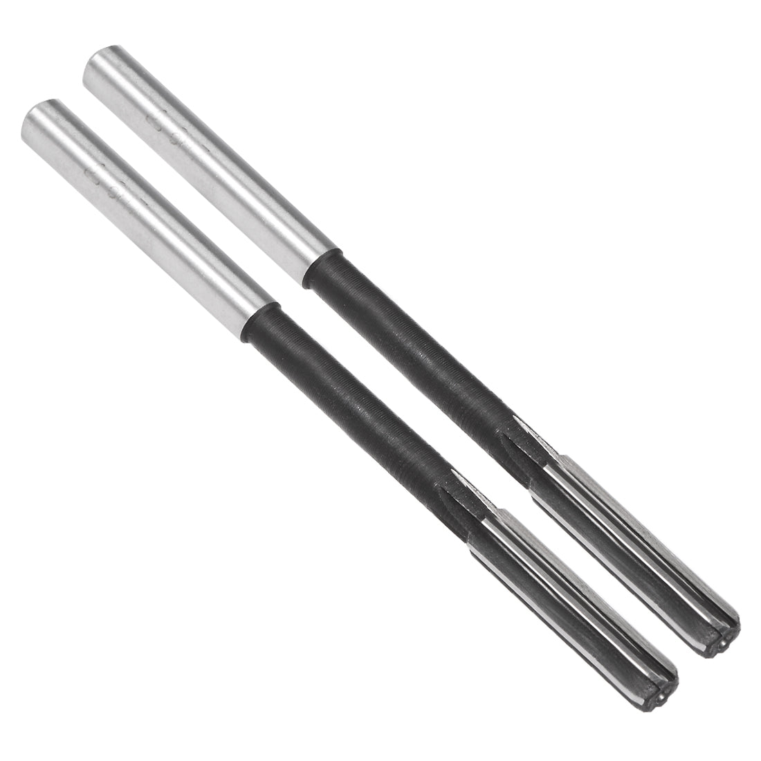 Harfington 6mm Chucking Reamer HSS H7 6 Straight Flutes Machine Milling Cutter Tool 2Pcs