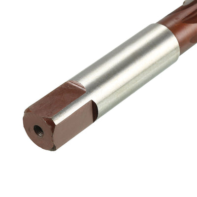 Harfington Straight Shank H8 Chucking Reamer 6 Flutes Hand Milling Cutter Tool