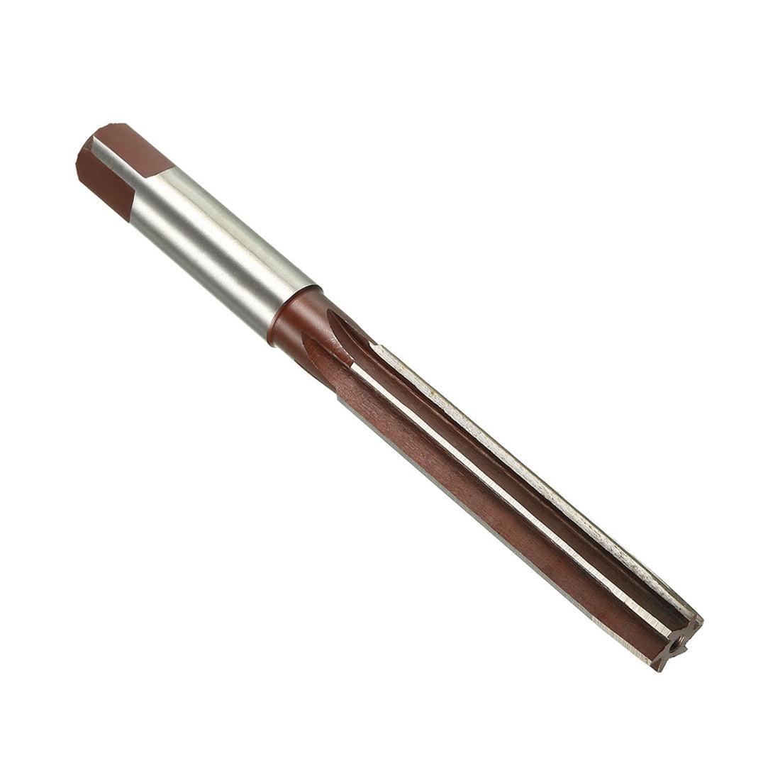 Harfington Straight Shank H8 Chucking Reamer 6 Flutes Hand Milling Cutter Tool
