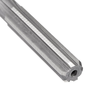 Harfington Straight Shank HSS H7 Chucking Reamer Machine Milling Cutter Tool 2Pcs