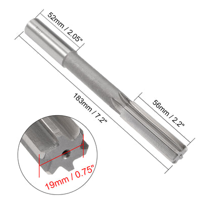 Harfington Straight Shank HSS H7 Chucking Reamer Machine Milling Tool