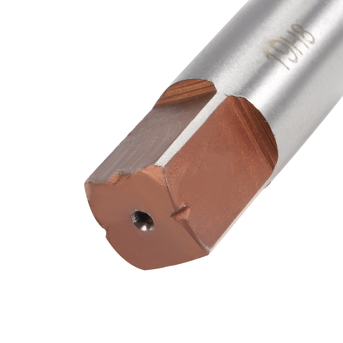 Harfington Straight Shank H8 Chucking Reamer 8 Flutes Hand Milling Cutter Tool