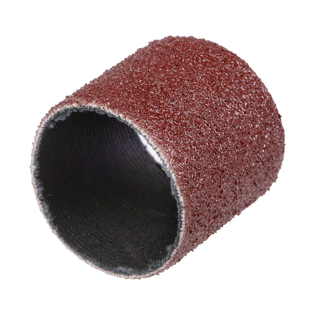 Harfington 1 inch x 1 inch Sanding Sleeves 80 Grits Sandpapers Band Drums 10 Pcs