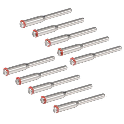 Harfington 2mm Cut-off Wheel Screw Mandrels 1/8 Inch Shank Dia Cutting Disc Holder for Compatible Rotary Tools 10 Pcs