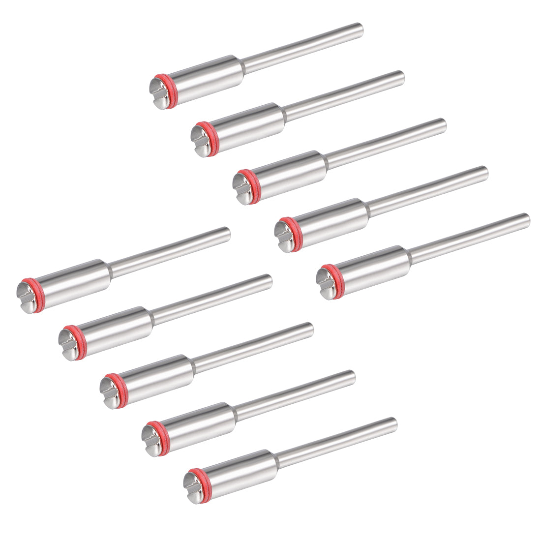 Harfington 2mm Cut-off Wheel Screw Mandrels 2.35mm Shank Dia Cutting Disc Holder for Compatible Rotary Tools 10 Pcs