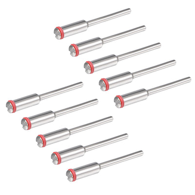 Harfington 2mm Cut-off Wheel Screw Mandrels 2.35mm Shank Dia Cutting Disc Holder for Compatible Rotary Tools 10 Pcs