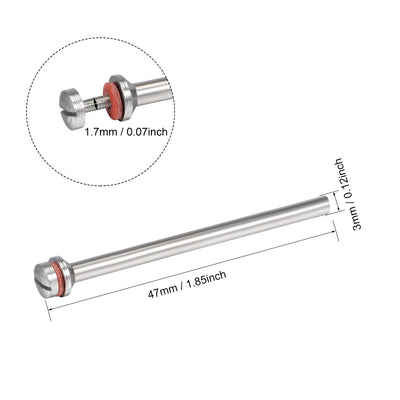 Harfington Cut-off Wheel Screw Mandrels 3mm Shank Dia Cutting Disc Holder for Compatible Rotary Tool 10pcs