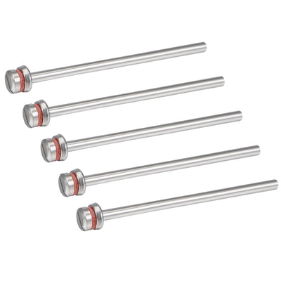 Harfington Cut-off Wheel Screw Mandrels 2.35mm Shank Dia Cutting Disc Holder 5 Pcs