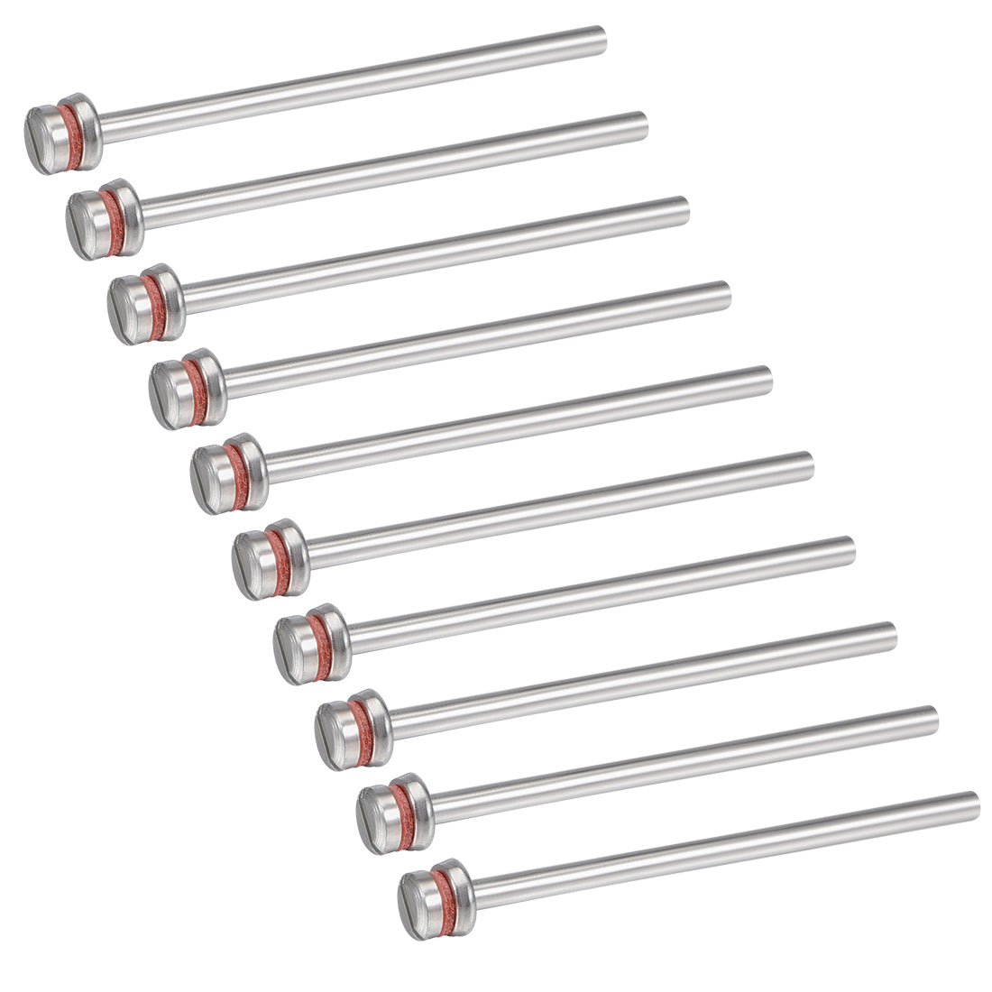 Harfington Cut-off Wheel Screw Mandrels 2.35mm Shank Dia Cutting Disc Holder for Compatible Rotary Tools 10 Pcs