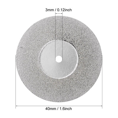 Harfington Cut-Off Wheels Diamond Coated Cutting for Rotary Tools 40mm
