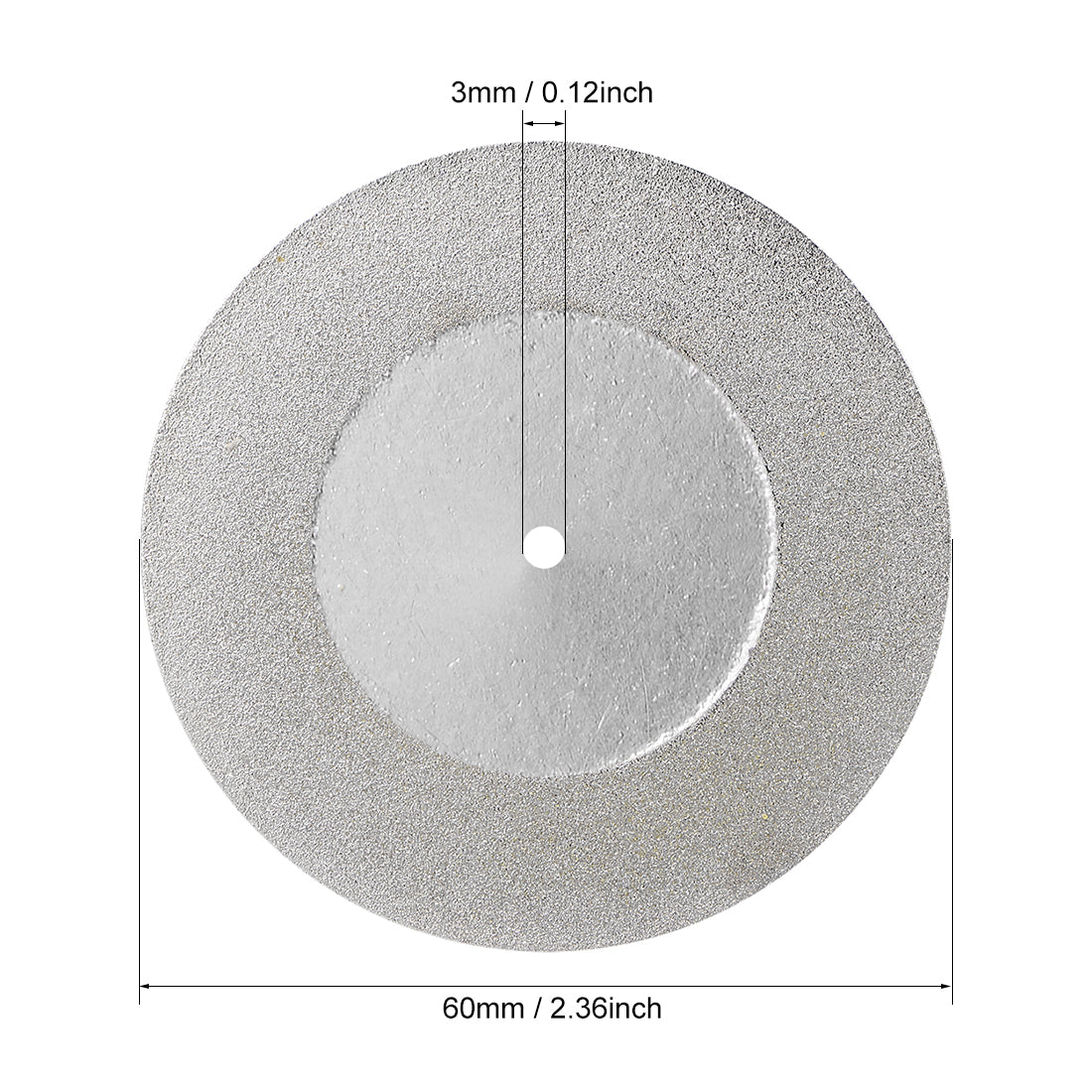 Harfington Cut-Off Wheels Diamond Coated Cutting for Rotary Tools 60mm