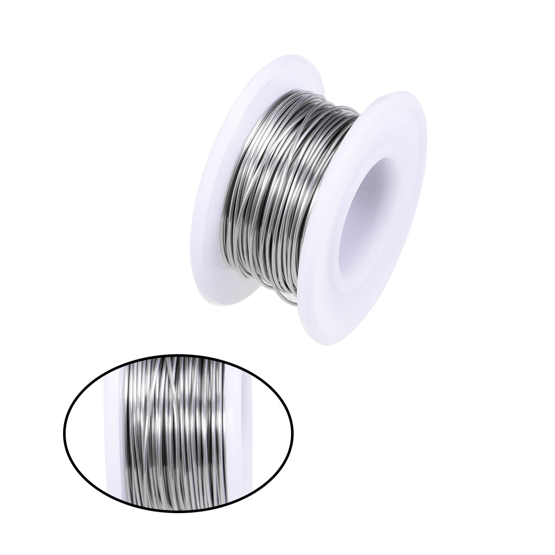 Harfington 0.7mm 21AWG Heating Resistor Wire Nichrome Resistance Wires for Heating Elements 32.8ft