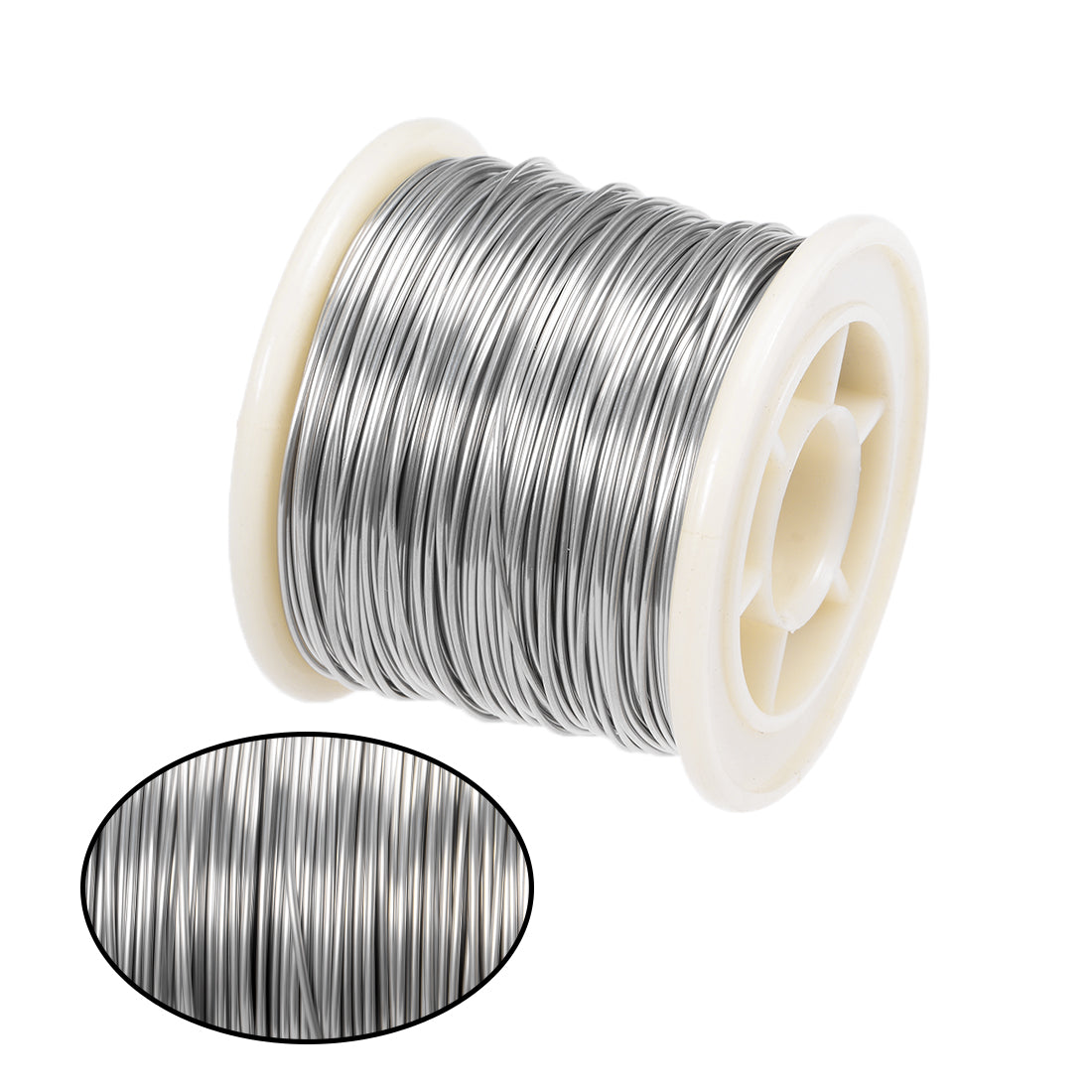 Harfington 0.8mm AWG20 Heating Resistor Wire Nichrome Resistance Wires for Heating Elements 82ft.