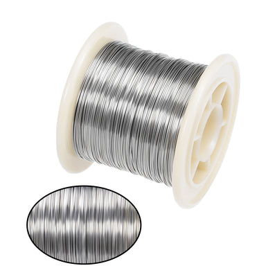 Harfington 0.4mm 26AWG Heating Resistor Wire Nichrome Resistance Wires for Heating Elements 115ft