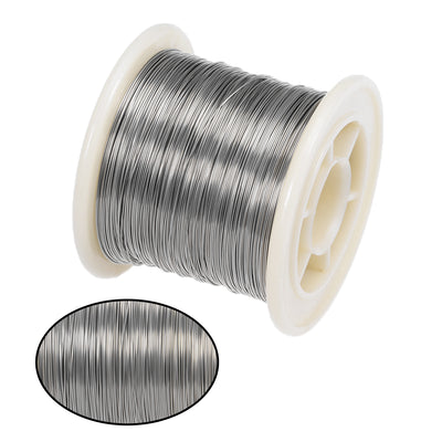 Harfington 0.35mm 27AWG Heating Resistor Wire Nichrome Resistance Wires for Heating Elements 328ft