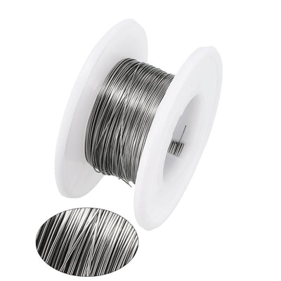 Harfington 0.3mm 29AWG Superfine Heating Wire FeCrAl Resistor Wire for Heating Elements 49ft Long