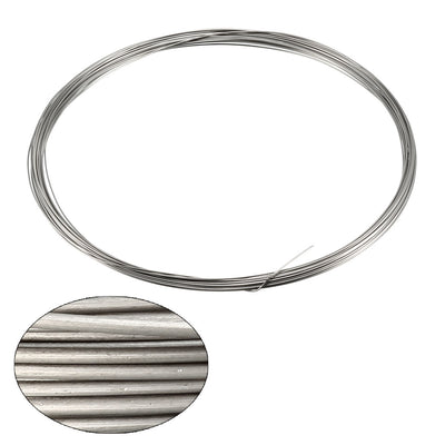 Harfington 0.8mm 20AWG Superfine Heating Wire FeCrAl Resistor Wire for Heating Elements 49ft Long