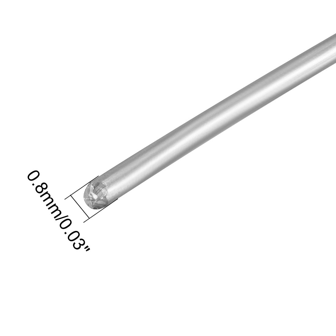 Harfington 0.8mm 20AWG Superfine Heating Wire FeCrAl Resistor Wire for Heating Elements 49ft Long