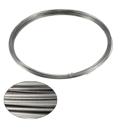 Harfington 0.8mm 20AWG Superfine Heating Wire FeCrAl Resistor Wire for Heating Elements 98ft Long