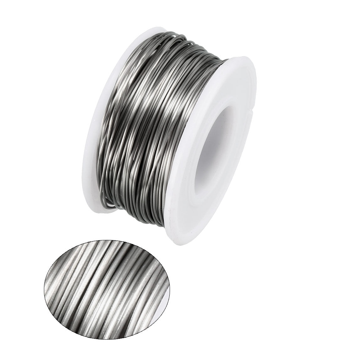 Harfington 0.5mm 24AWG Superfine Heating Wire FeCrAl Resistor Wire for Heating Elements 98ft Long