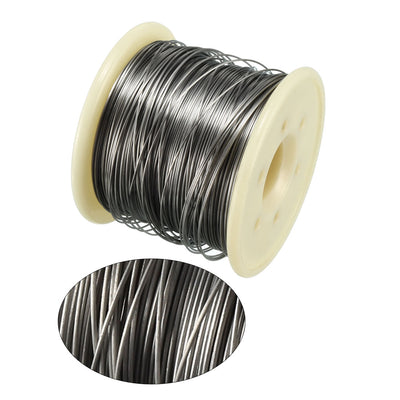 Harfington 0.5mm 24AWG Superfine Heating Wire FeCrAl Resistor Wire for Heating Elements 164ft Long
