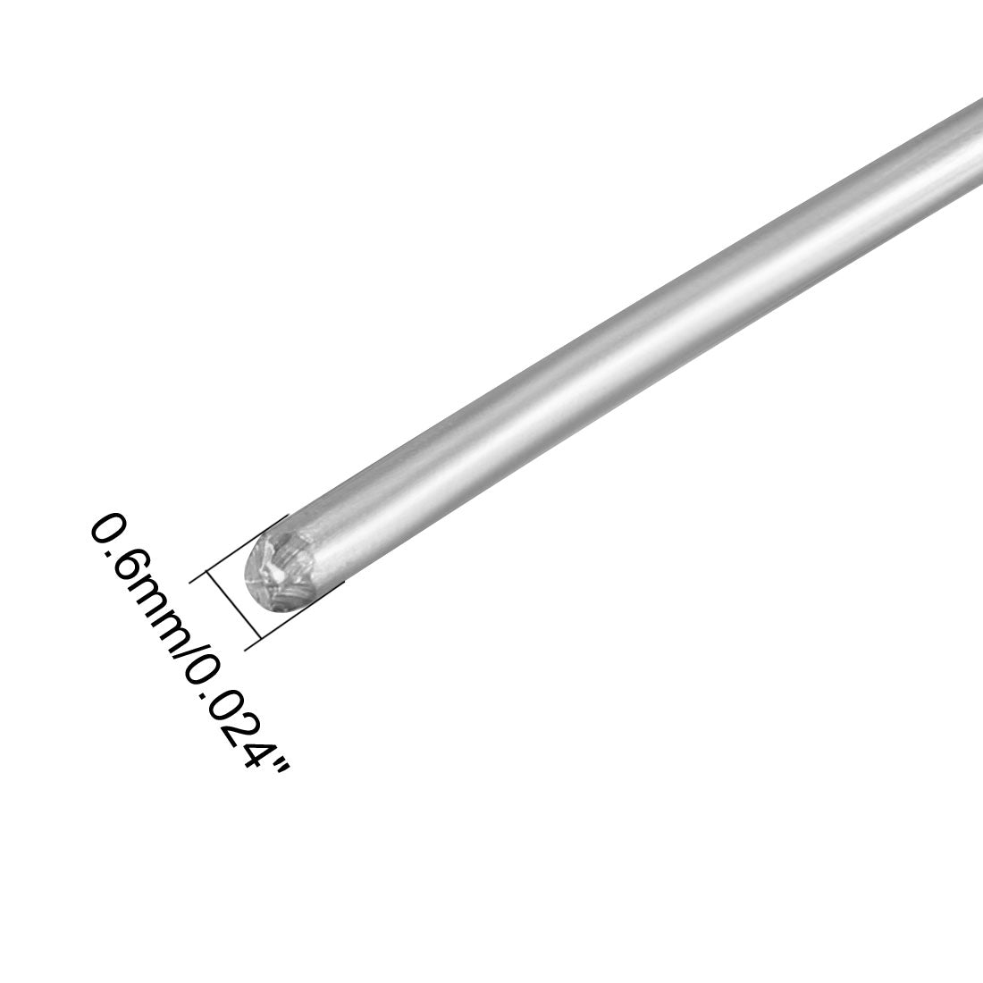 Harfington 0.6mm 23AWG Superfine Heating Wire FeCrAl Resistor Wire for Heating Elements 49ft Long