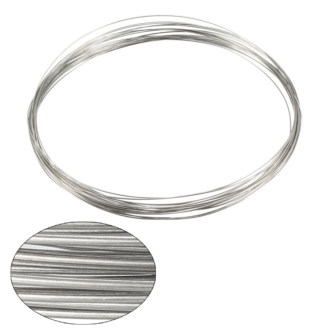 Harfington 0.8mm 20AWG Superfine Heating Wire FeCrAl Resistor Wire for Heating Elements 33ft Long